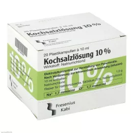 KOCHSALZLÖSUNG 10% koncentrat roztworu do infuzji, 20X10 ml
