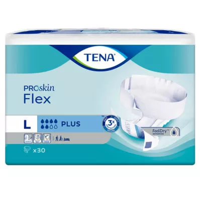 TENA FLEX Plus L, 30 szt TENA FLEX Plus L, 30 szt