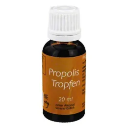 Krople propolisowe bez alkoholu, 20 ml