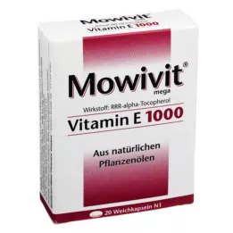 MOWIVIT Witamina E 1000 kapsułek, 20 szt