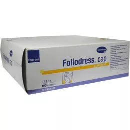 FOLIODRESS Cap Comfort Universal Grün OP-Hauben, 100 szt