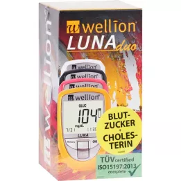 WELLION lunaduo BZ-messg.set mg/dl Pink, 1 szt