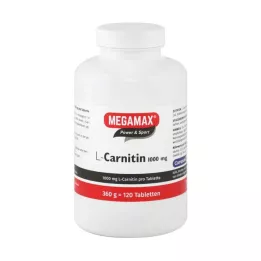 MEGAMAX L-carnityna 1000 mg tabletki, 120 szt