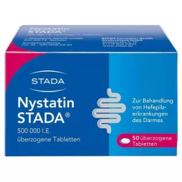 NYSTATIN STADA 500 000 IU tabletki powlekane, 50 szt