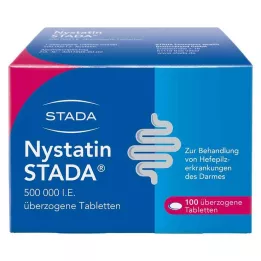 NYSTATIN STADA 500 000 IU tabletek powlekanych, 100 szt