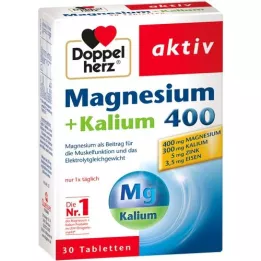 DOPPELHERZ Magnez+tabletki potasowe, 30 szt