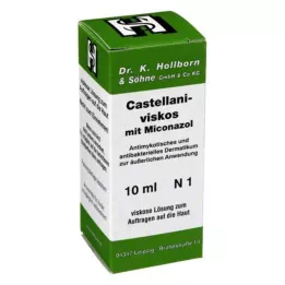 CASTELLANI lepki m. roztwór mikonazolu, 10 ml
