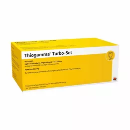 THIOGAMMA Fiolki do iniekcji Turbo Set, 5 x 50 ml