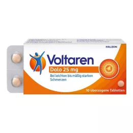 VOLTAREN Dolo 25 mg tabletki powlekane, 10 szt