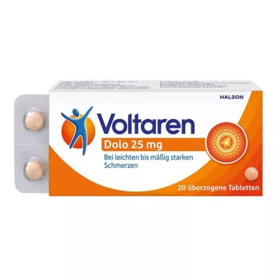 VOLTAREN Dolo 25 mg tabletki powlekane, 20 szt VOLTAREN Dolo 25 mg tabletki powlekane, 20 szt
