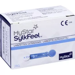 MYSTAR Sylkfeel Lanzetten 28 G, 25 szt