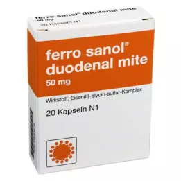 FERRO SANOL roztocze dwunastnicy 50 mg tabletki dojelitowe, 20 szt