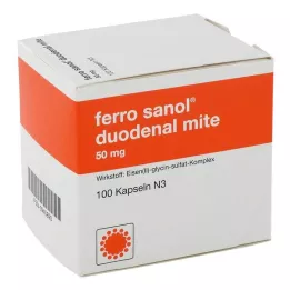 FERRO SANOL roztocze dwunastnicy 50 mg tabletki dojelitowe, 100 szt