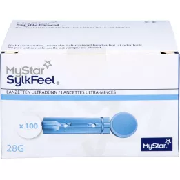 MYSTAR Lancety SylkFeel 28 G, 100 szt