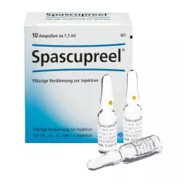 SPASCUPREEL Ampułki 10 szt