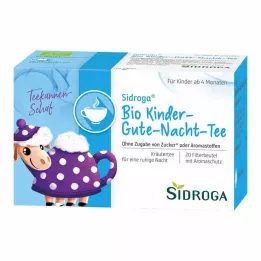 SIDROGA Herbatka dla dzieci w torebkach filtracyjnych „Dobranoc” 20 x 1,5 g