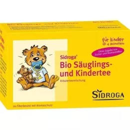 SIDROGA Bio Infant and Childrens Tea Filter Bag, 20x1,3 g