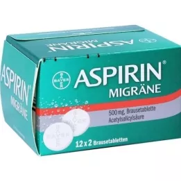 ASPIRIN MIGRÄNE Tabletki musujące 24 szt