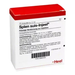 SPLEN SUIS ENCUNEEL AMPOULES, 10 szt