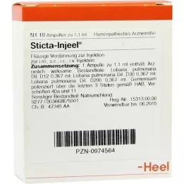 STICTA INJEEL ampules, 10 szt