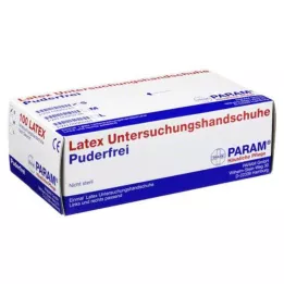 HANDSCHUHE Jednorazowe lateksowe bezpudrowe S, 100 szt