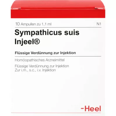 SYMPATHICUS SUIS Ampuls Insuleel, 10 szt
