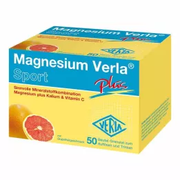 MAGNESIUM VERLA plus granulat 50 szt