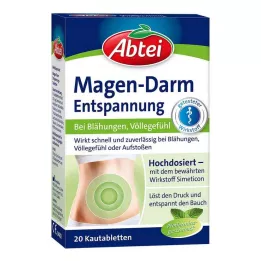 ABTEI Tabletki rozluźniające przewód pokarmowy, 20 szt