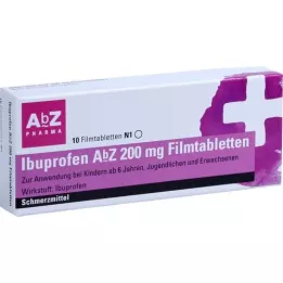 IBUPROFEN Abbey 200 mg tabletki z filmu, 10 szt