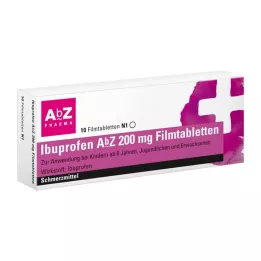 IBUPROFEN AbZ 200 mg tabletki powlekane, 10 szt