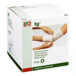 TG Bandaż rurkowy rozmiar 6 5 m biały, 1 szt