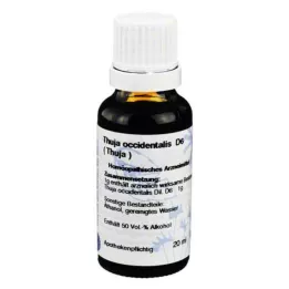 THUJA d 6 rozcieńczenie, 20 ml