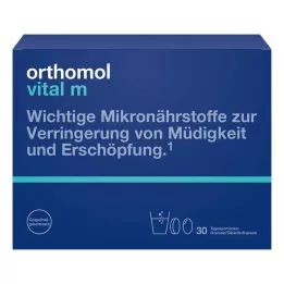 Orthomol Vital M Granulki Grubefruitowe / Kapsułki, 30 szt