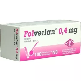 FOLVERLAN 0,4 mg tabletki, 100 szt
