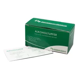 ALKOHOLTUPFER 3x6 cm sterylny, 100 szt