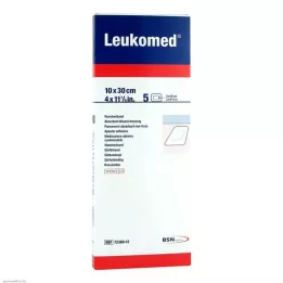 LEUKOMED plaster jałowy 10x30 cm, 5 szt