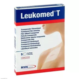 LEUKOMED plaster sterylny transparentny 8x10 cm, 5 szt
