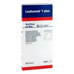 LEUKOMED Trans.plus Sterylna nawierzchnia 10x25 cm, 5 szt