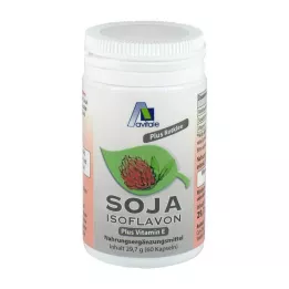 SOJA ISOFLAVON kapsułki 60 mg+E, 60 szt