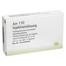 JUV 110 Roztwór wstrzykiwania 1,1 ml ampułki, 20x1,1 ml