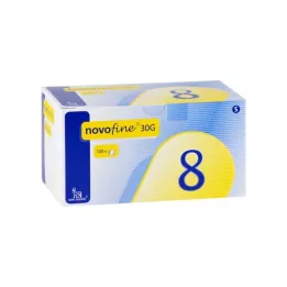 NOVOFINE 8 kaniul 0,30x8 mm, 100 szt