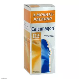 CALCIMAGON Tabletki do żucia D3, 180 szt