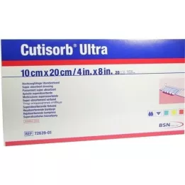 Cutisorb Ultra Ssanie Kompresuje sterylne 10x20 CM, 20 szt