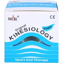 NASARA Taśma kinezjologiczna 5 cm x 5 m niebieska, 1 szt