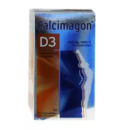 CALCIMAGON Tabletki do żucia D3, 112 szt