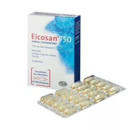 EICOSAN 750 Omega-3 Koncentrat Miękkie Kapsułki, 60 szt