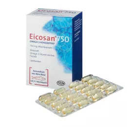 EICOSAN 750 Omega-3 Koncentrat Miękkie Kapsułki, 120 szt