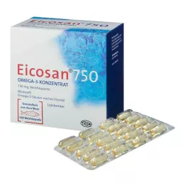 EICOSAN 750 Omega-3 Koncentrat Miękkie Kapsułki, 240 szt