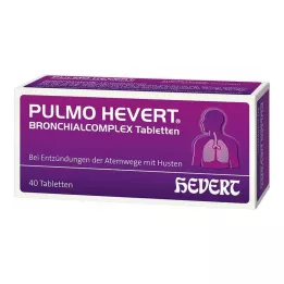 PULMO HEVERT Tabletki Bronchialcomplex 40 szt