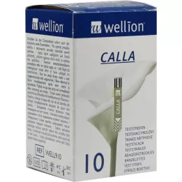 WELLION CALLA Paski do pomiaru glukozy we krwi, 10 szt